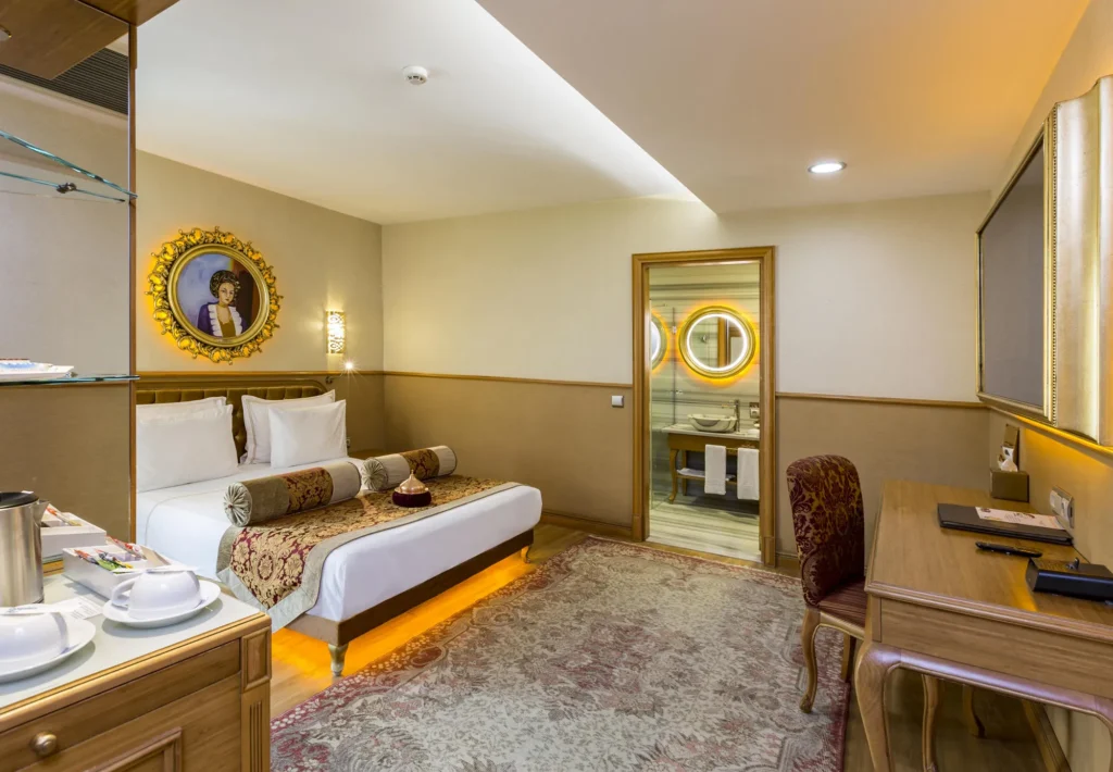 Hamam Konseptli Deluxe Çift Kişilik Oda