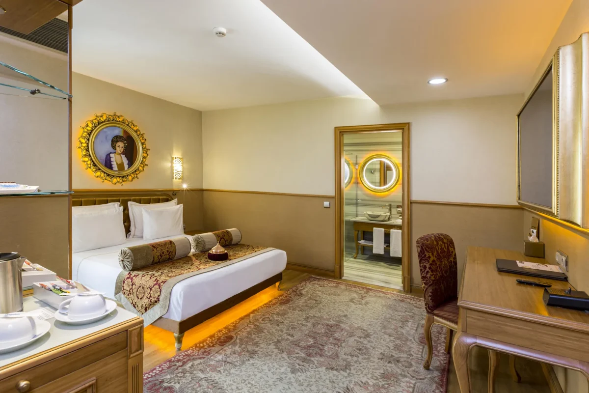 Hamam Konseptli Deluxe Çift Kişilik Oda